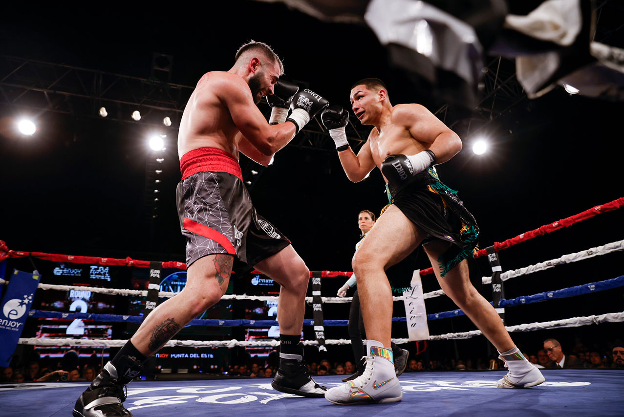 Volvió el boxeo internacional a Enjoy Punta del Este 