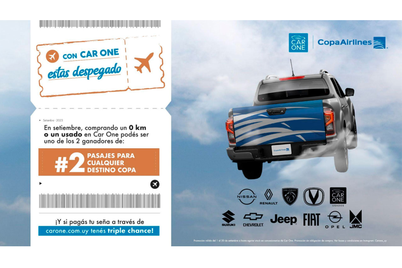 Car One se asocia con Copa Airlines y lanza la promoción “Con Car One estás despegado” 