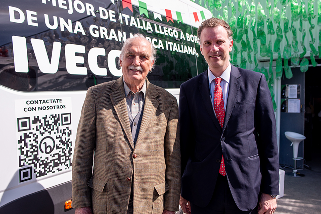 IVECO estuvo presente en el stand de Italia durante la 118° edición de la Expo Prado 