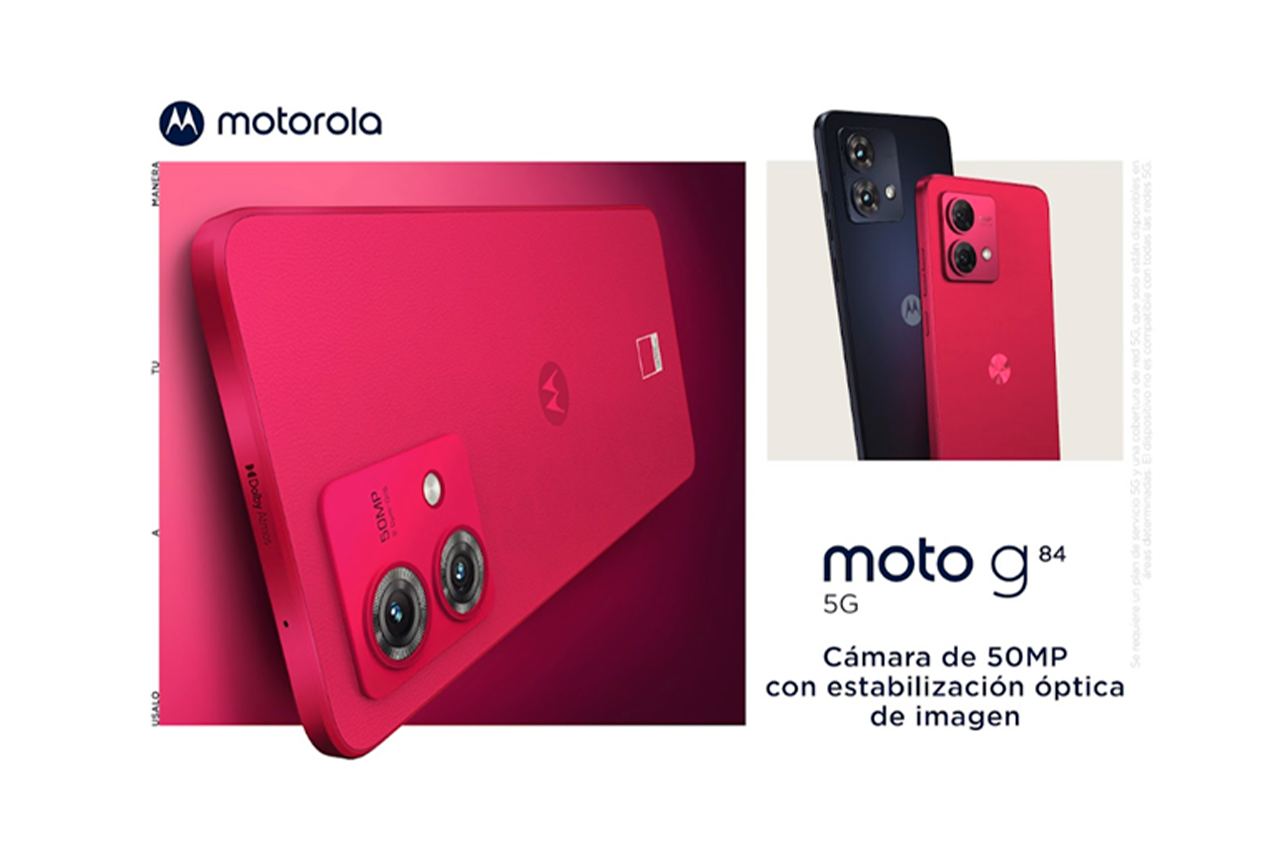 Últimas tendencias de color PANTONE y acabado de cuero vegano llegan a la nueva generación moto g 