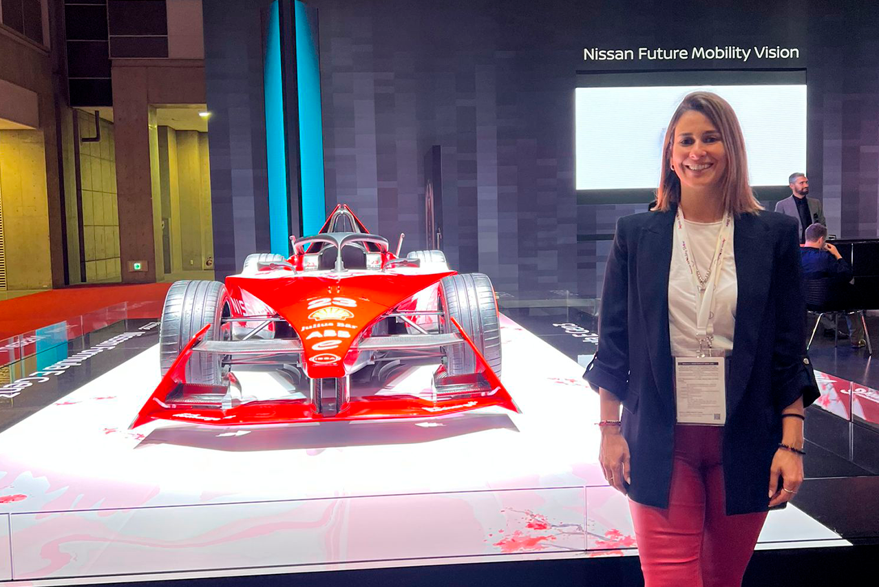 Nissan invitó a la periodista Viviana Ruggiero a vivir la experiencia del Japan Mobility Show 
