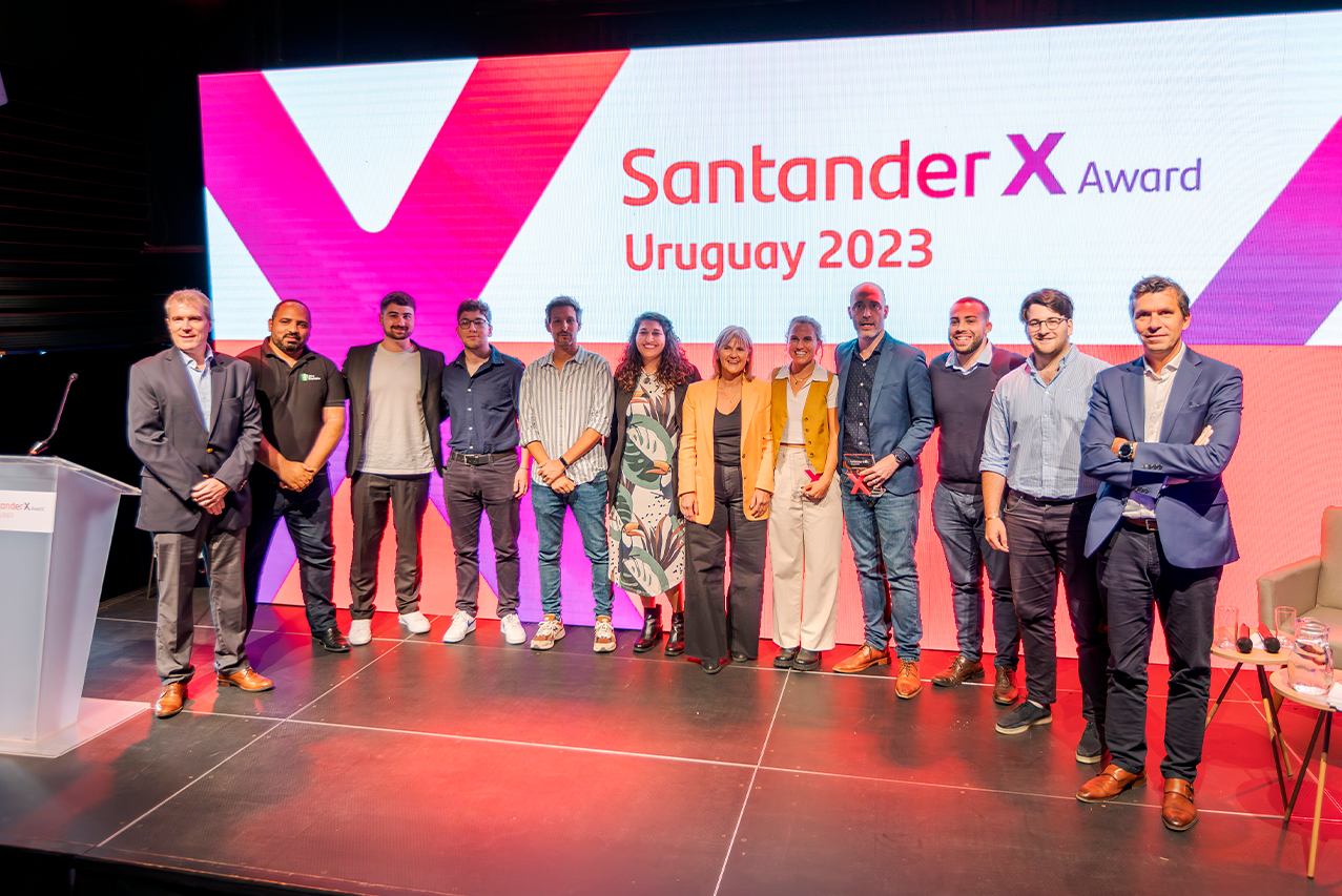 Santander X Award premió a los mejores emprendimientos uruguayos 