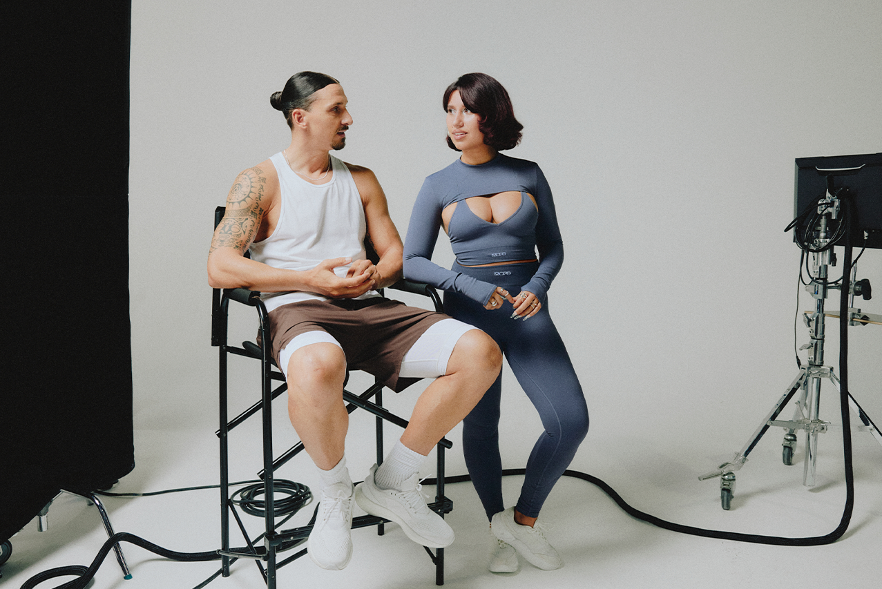 La cantante Raye y el futbolista Zlatan invitan al mundo a moverse con estilo con H&M Move 