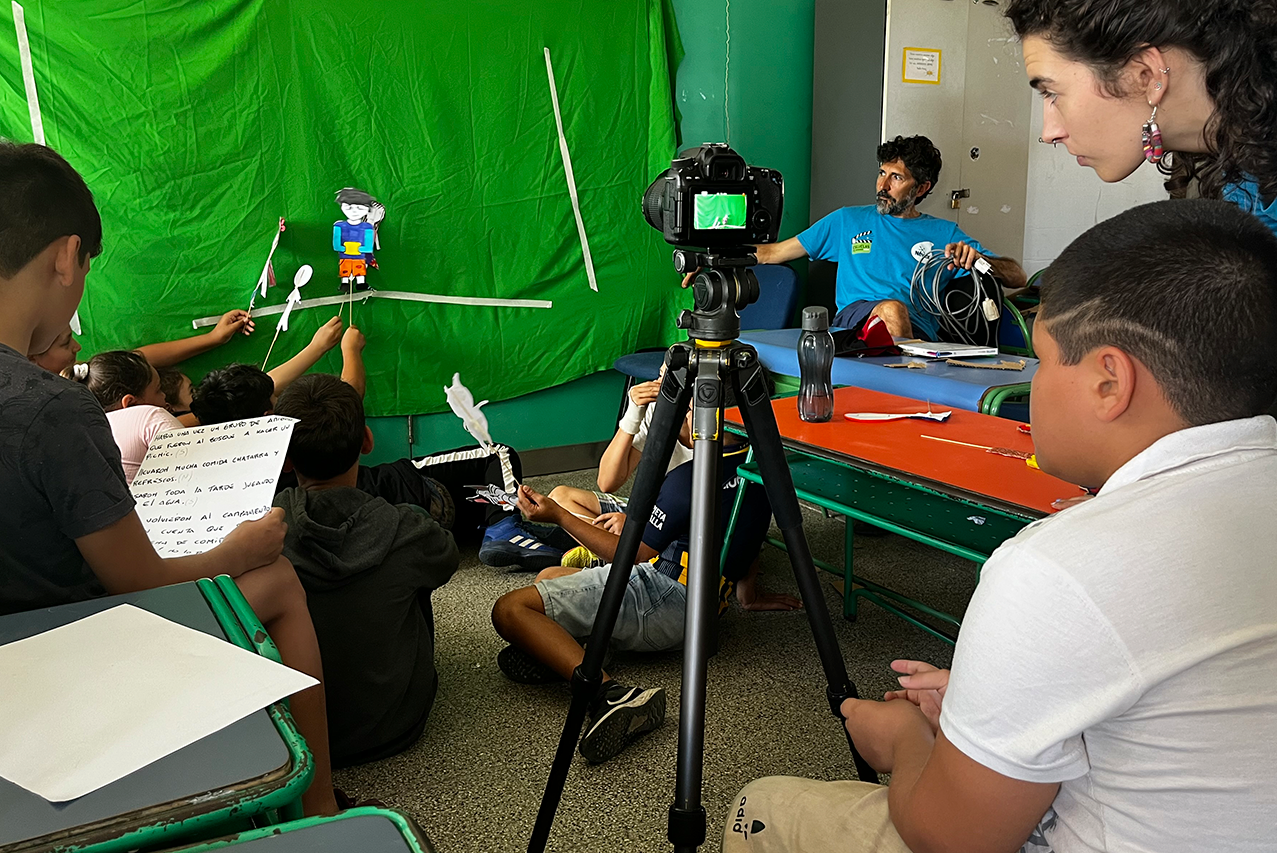 Nevex organiza talleres audiovisuales en el Programa Escuelas de Verano 
