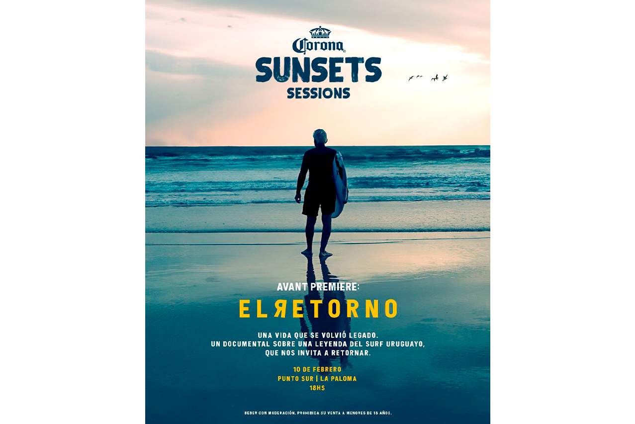 Festival Corona Sunset Session presenta en La Paloma el documental sobre Willy Barreiro 