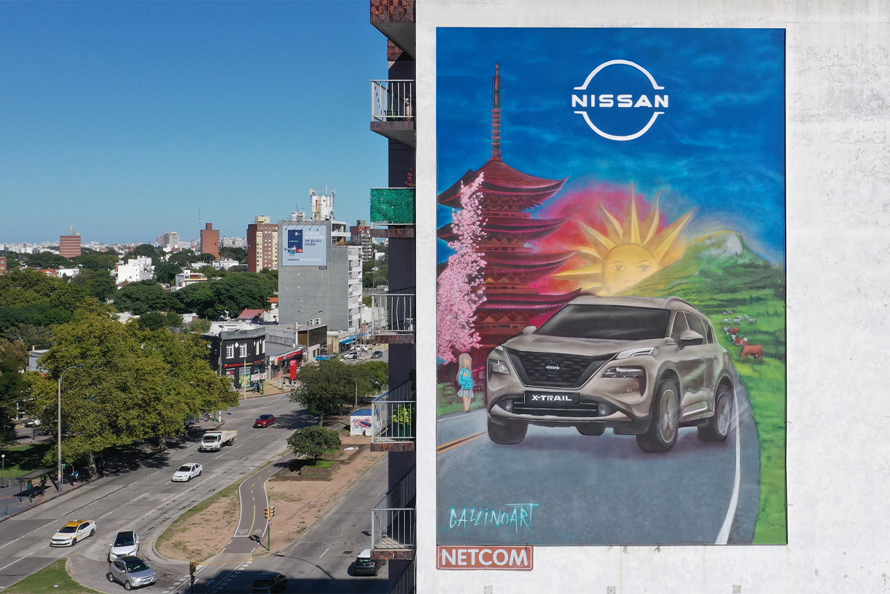 Nissan participará del tradicional Paseo Rostand junto al artista José Gallino 