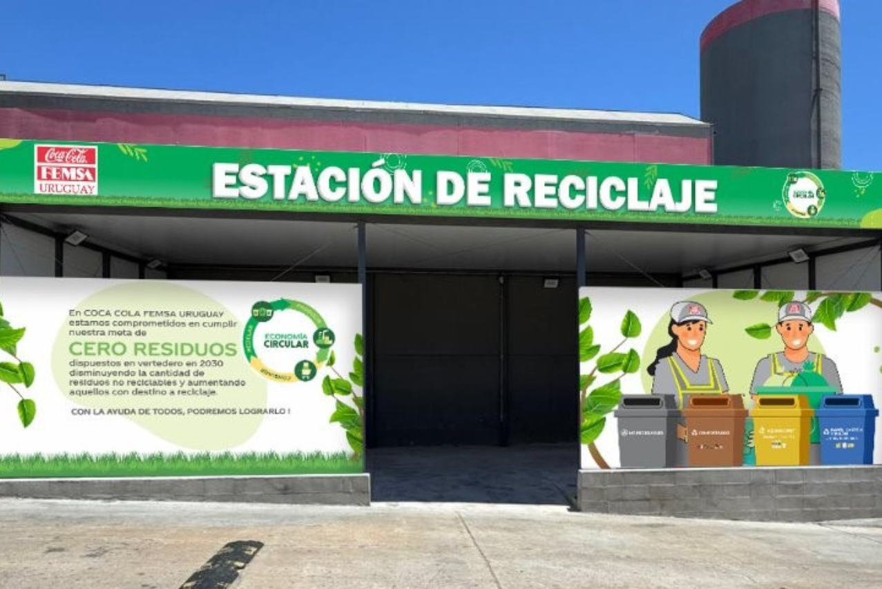Coca-Cola FEMSA Uruguay recuperó el 93% de los residuos generados en su planta 