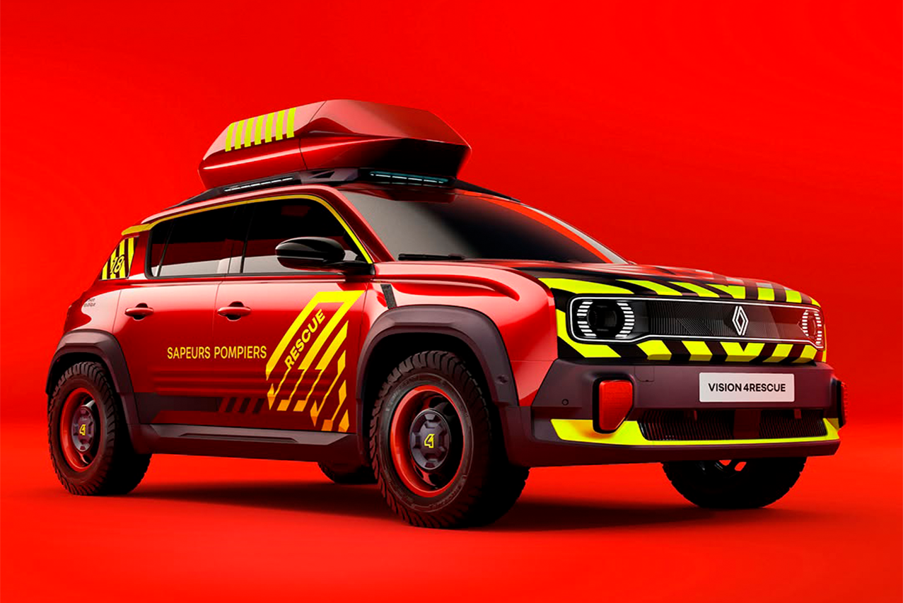 Renault 4 Vision 4Rescue es la nueva herramienta para rescates en todos los terrenos 