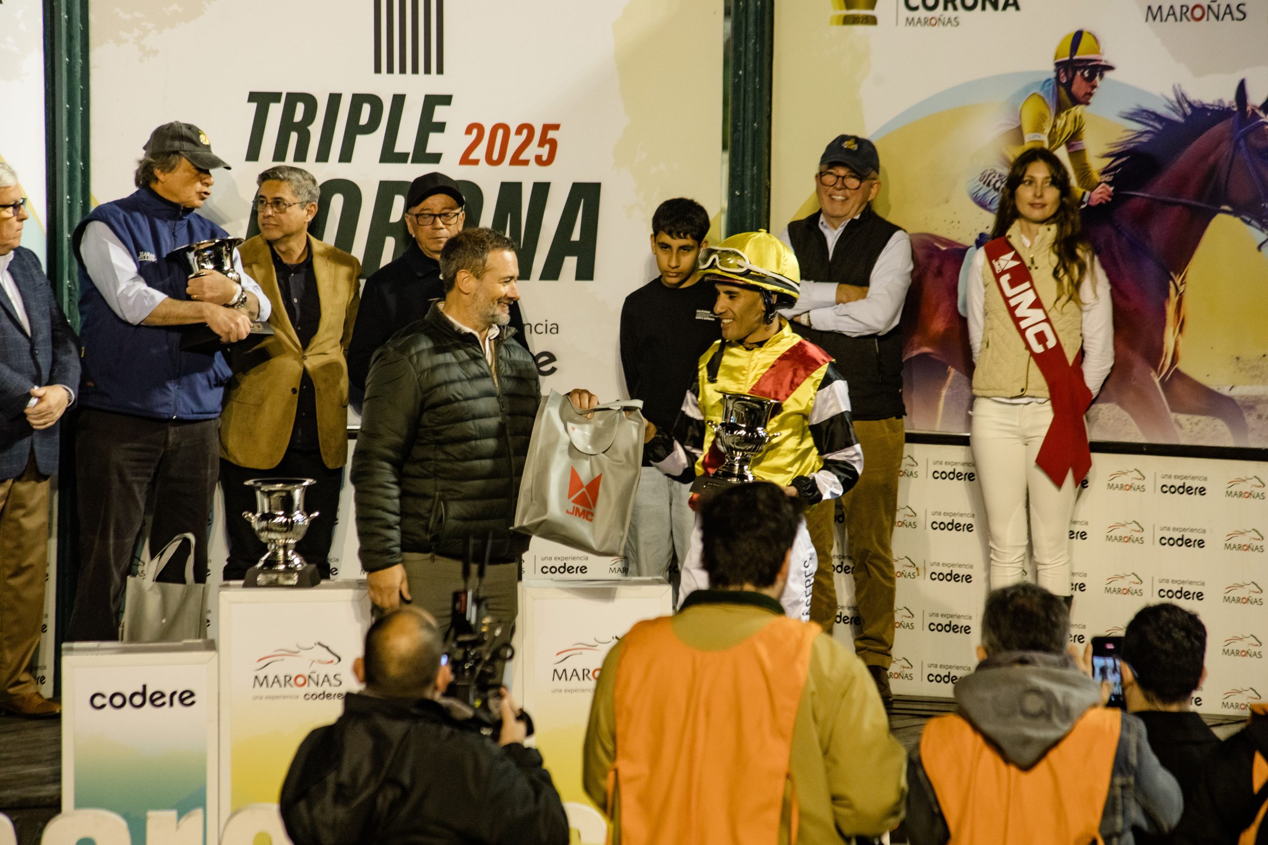 JMC fue sponsor del Gran Premio Polla de Potrillos en el Hipódromo de Maroñas 