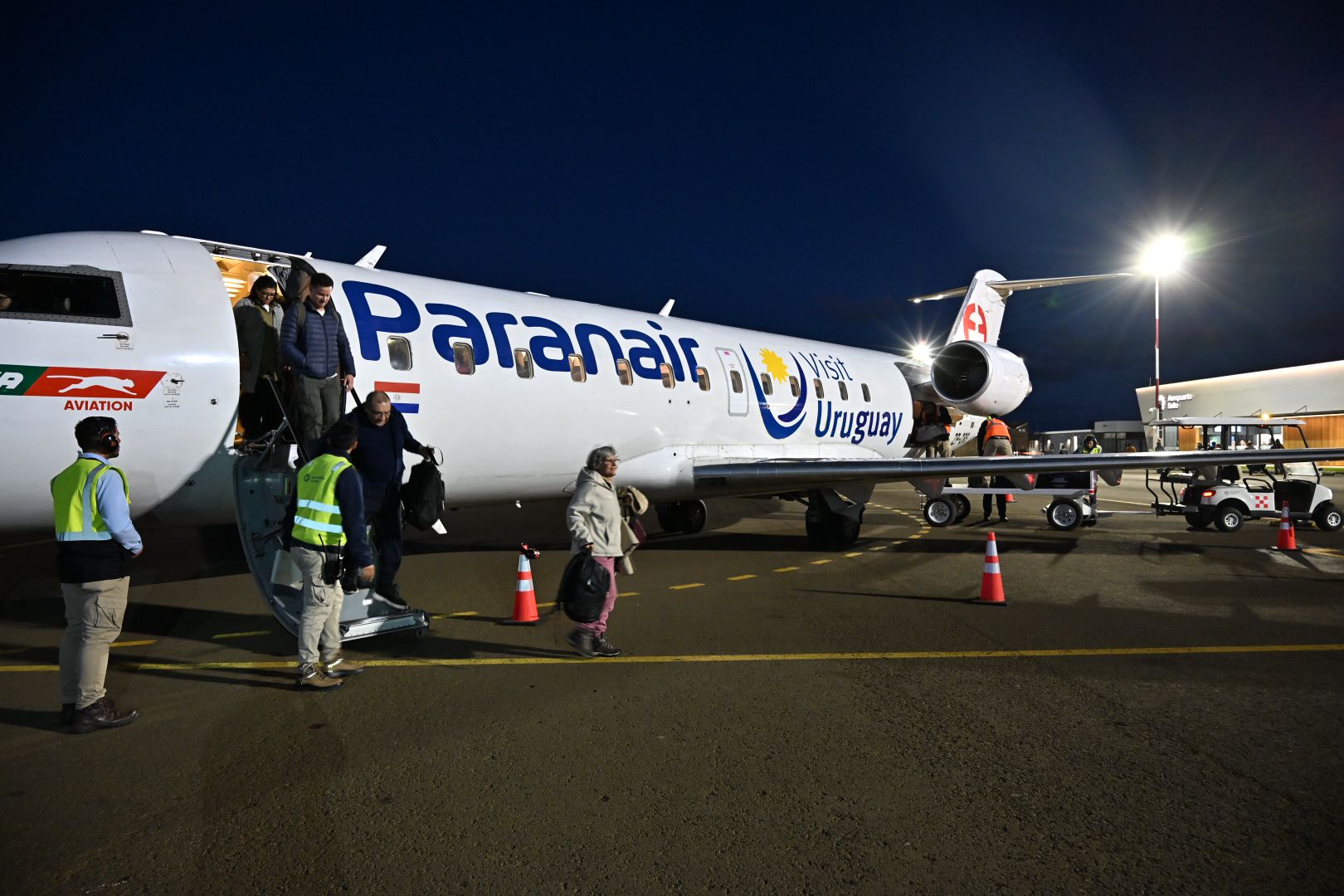 Paranair estrenó su tercera frecuencia Montevideo-Salto los domingos 