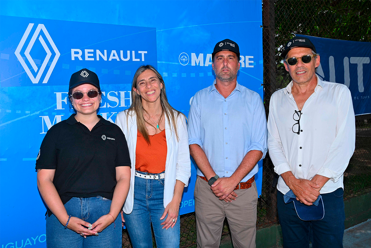 Renault apoyó el lanzamiento de la edición 2025 del programa Tenis para todos 