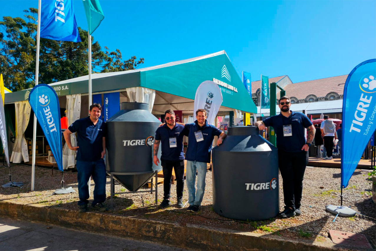 Tigre amplía su portafolio en Uruguay con el lanzamiento de su nueva línea de tanques de agua 
