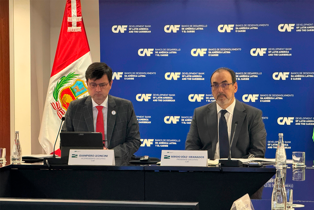 CAF aprueba préstamo de liquidez por USD 550 millones en apoyo a Bolivia 