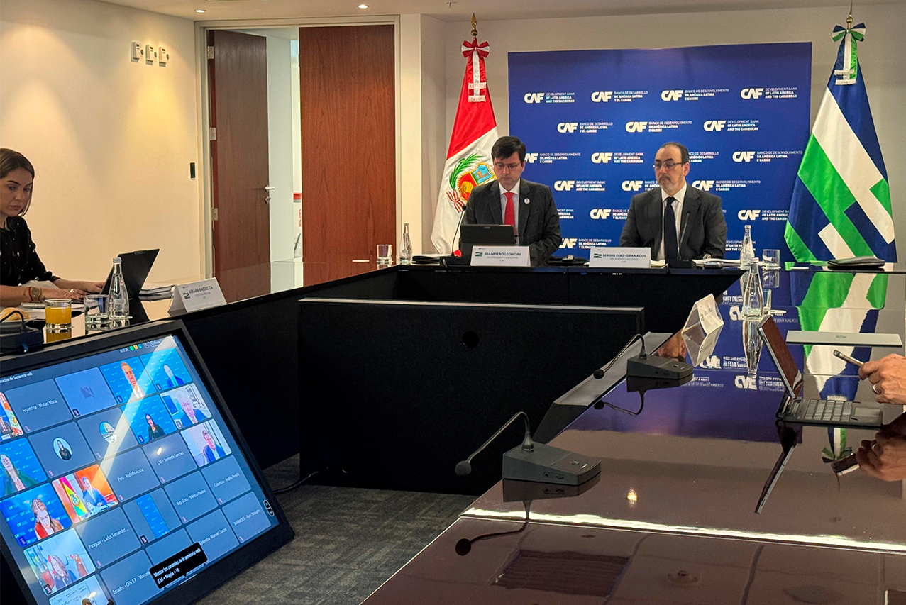 CAF aprueba préstamo de liquidez por USD 550 millones en apoyo a Bolivia 