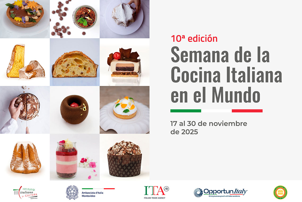 La cultura dulce gana protagonismo en la Décima Semana de la Cocina Italiana 