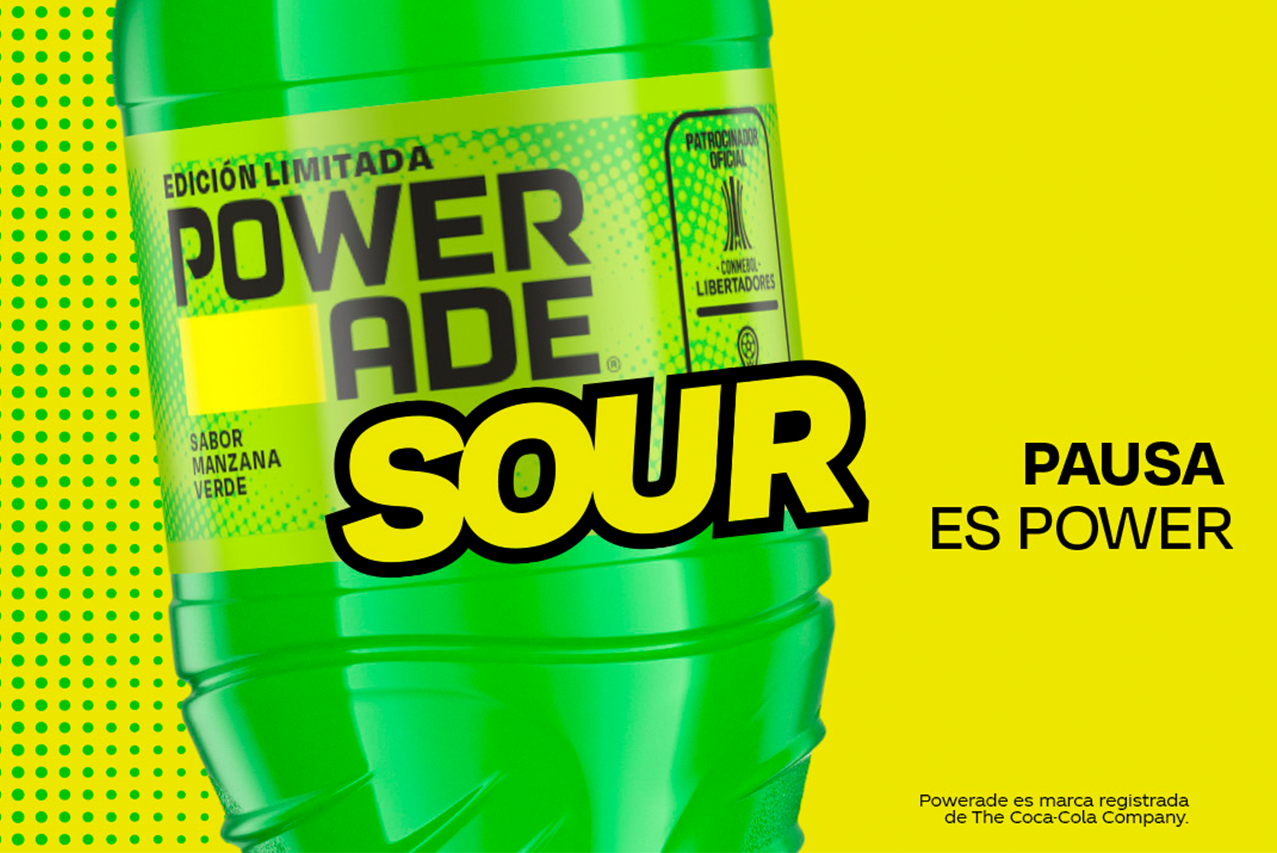 Powerade lanza Sour, el nuevo sabor a manzana verde 