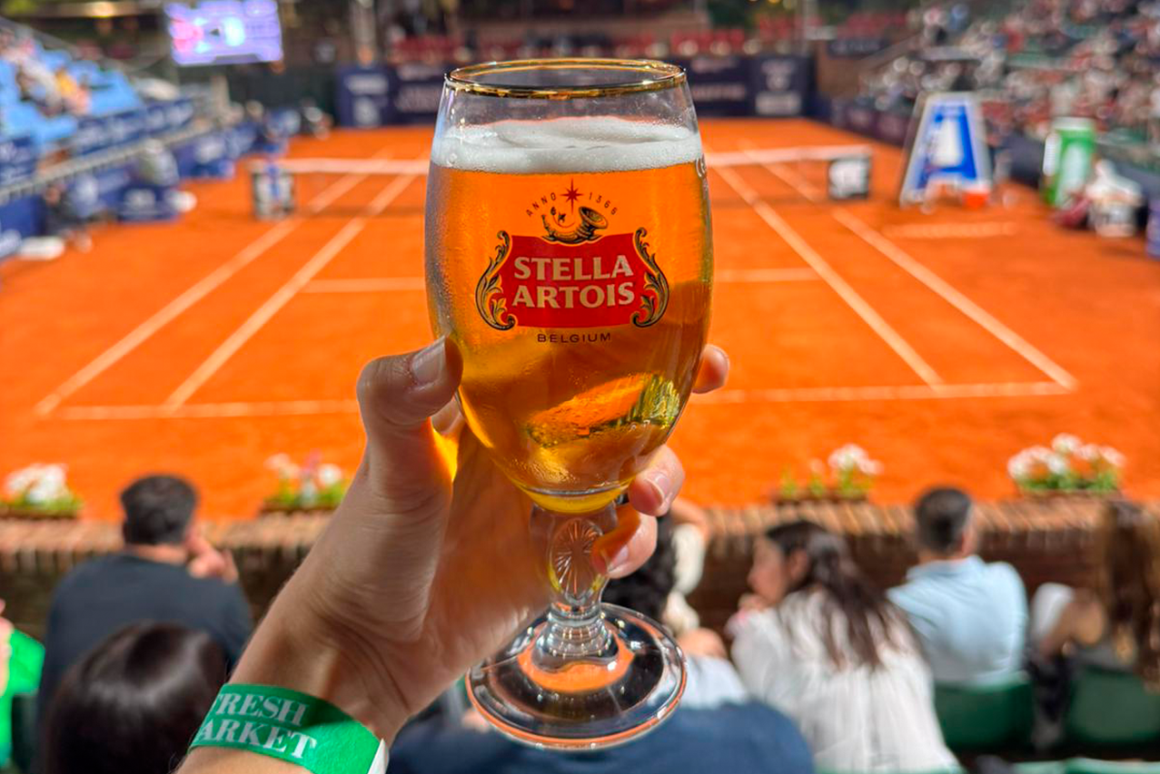 Stella Artois apoya el tenis regional por cuarto año consecutivo en el Uruguay Open 2025 