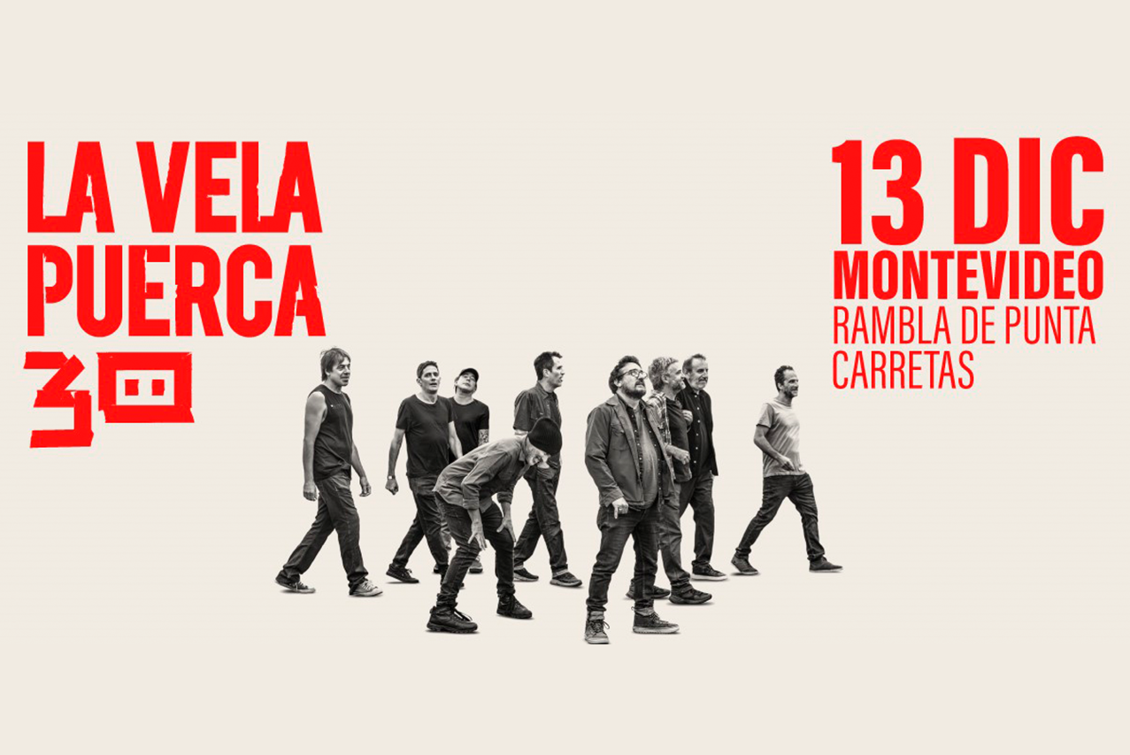 Pilsen acompaña los 30 años de La Vela Puerca y reafirma su vínculo con la música uruguaya 