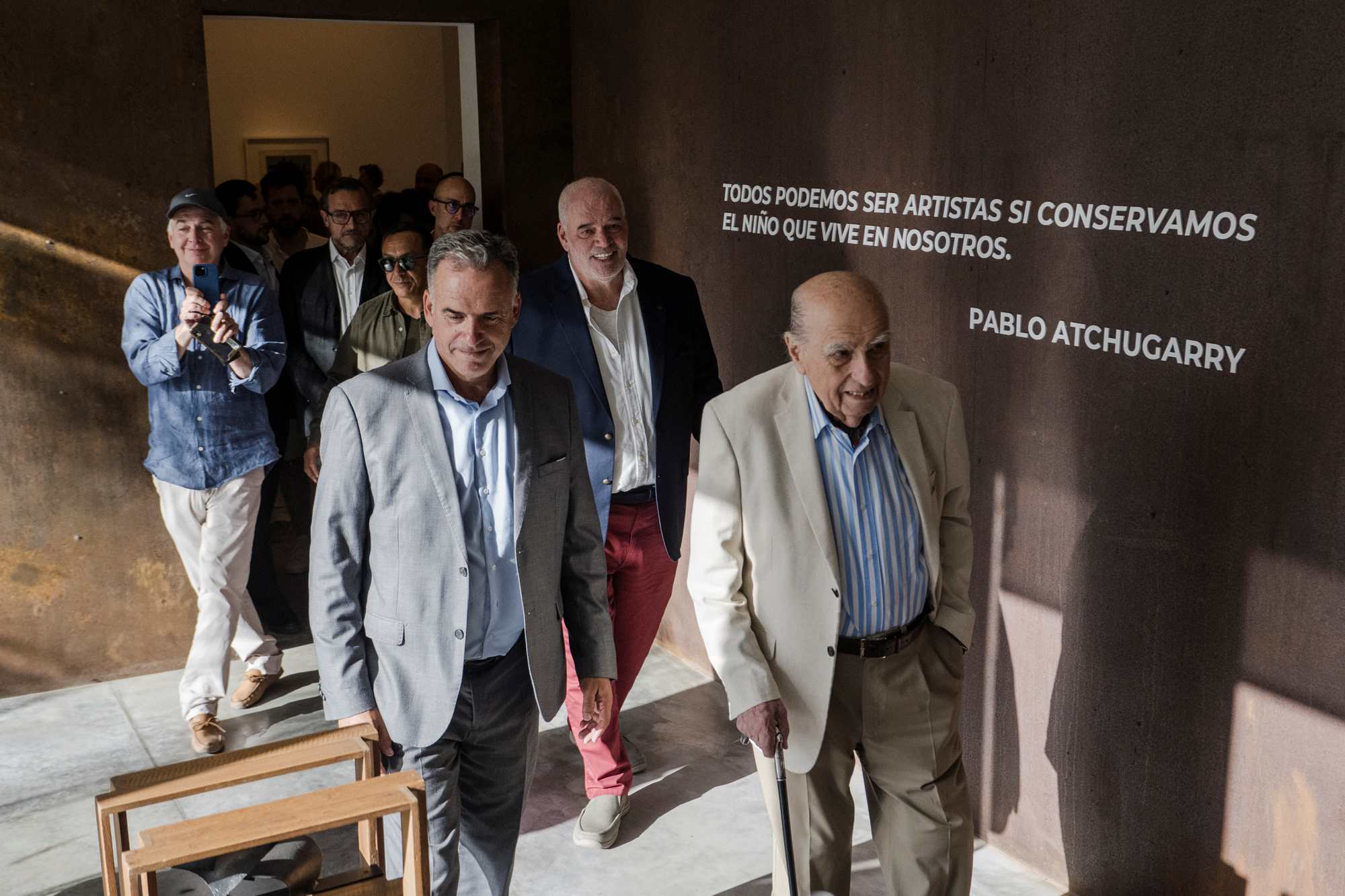 Se inauguró la exposición “Lucio Fontana: un genio de dos mundos” en el MACA 