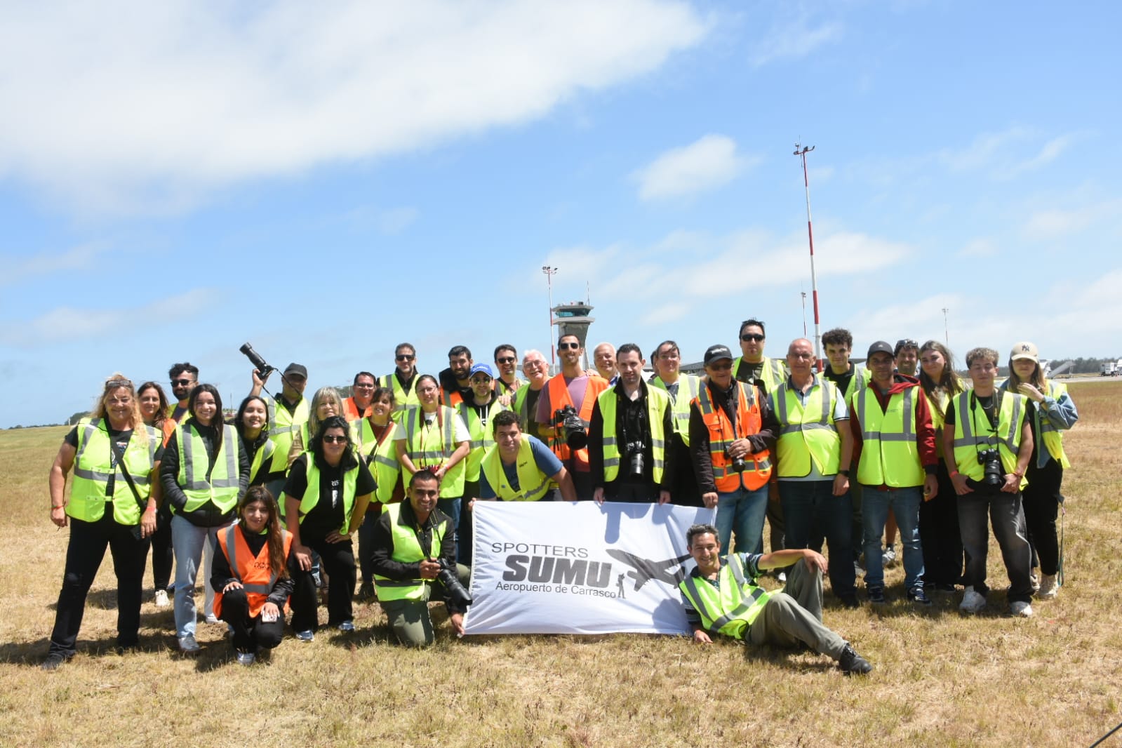 Aeropuerto de Punta del Este recibió la cuarta edición del Spotter Day 
