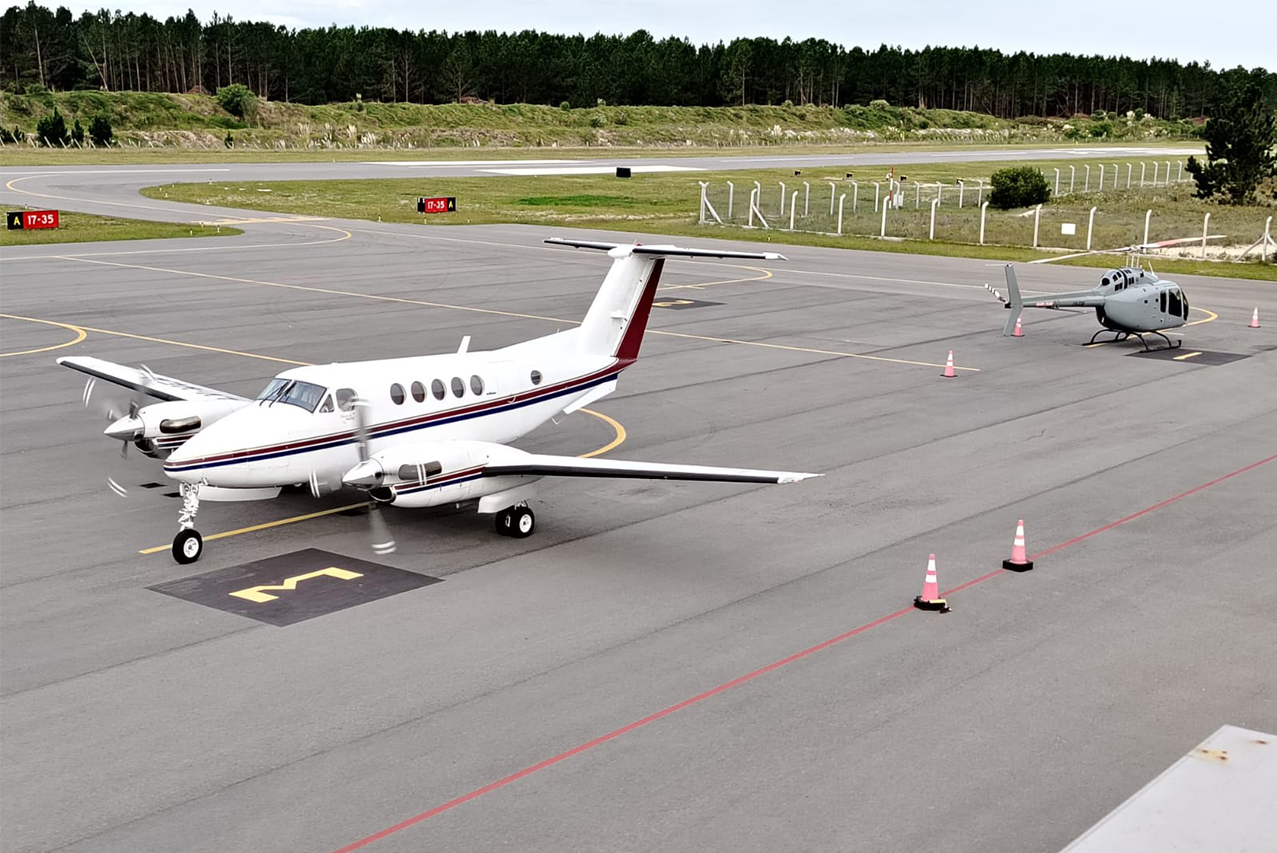 Aeropuerto de Carmelo celebra su tercer aniversario con récord de movimientos 