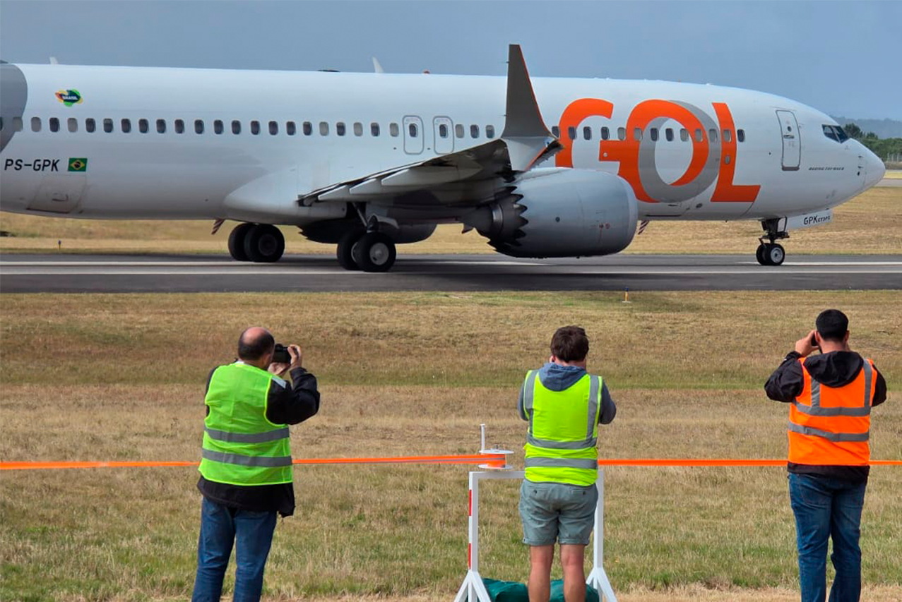 Aeropuerto de Punta del Este recibió la cuarta edición del Spotter Day 