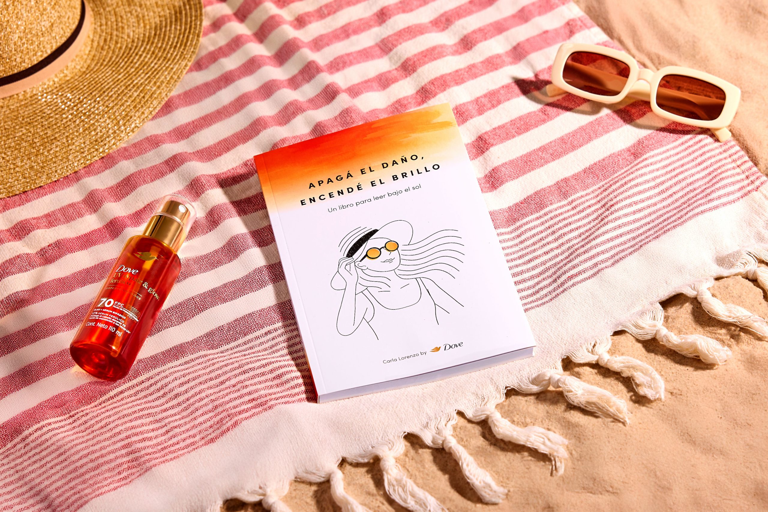 Dove acompañó la presentación del libro “Apagá el daño, encendé el brillo” 