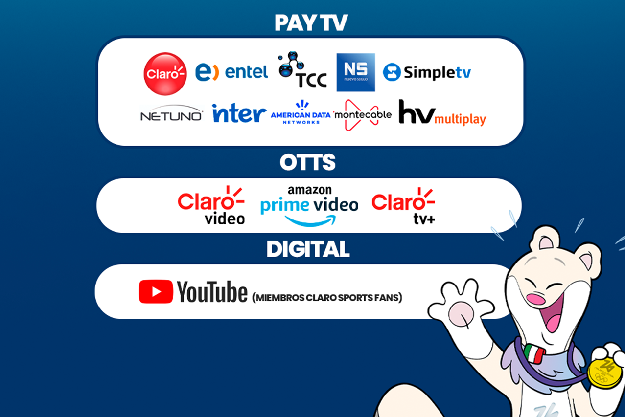 Claro Sports transmite los Juegos Olímpicos de Invierno Milano Cortina 2026 en 17 países de América Latina 