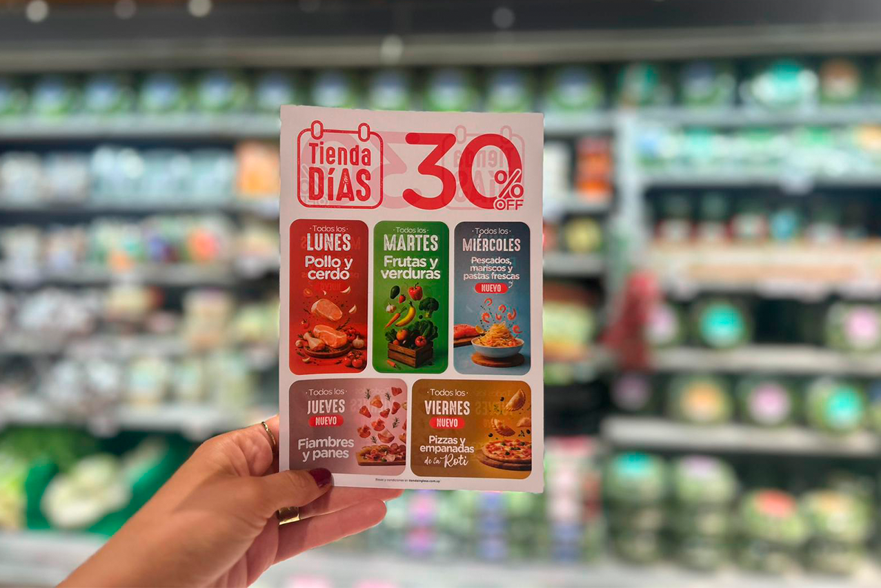 Tienda Inglesa extiende Tienda Días de lunes a viernes con descuentos del 30% 