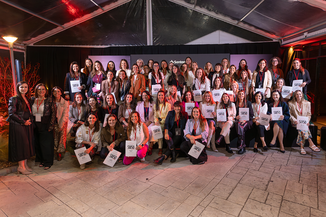 Santander eligió a las 50 mujeres más destacadas por su liderazgo en Uruguay 