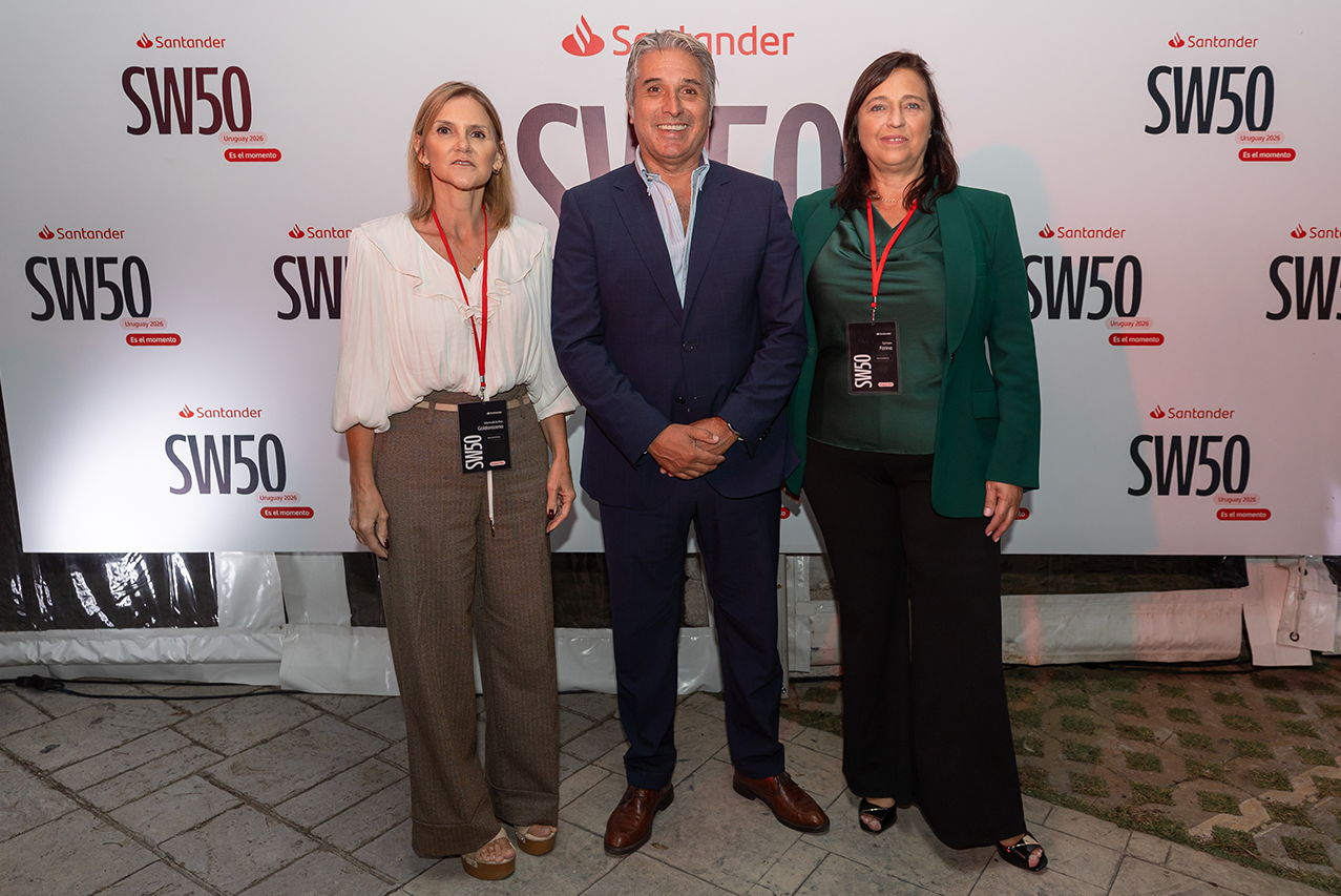 Santander eligió a las 50 mujeres más destacadas por su liderazgo en Uruguay 
