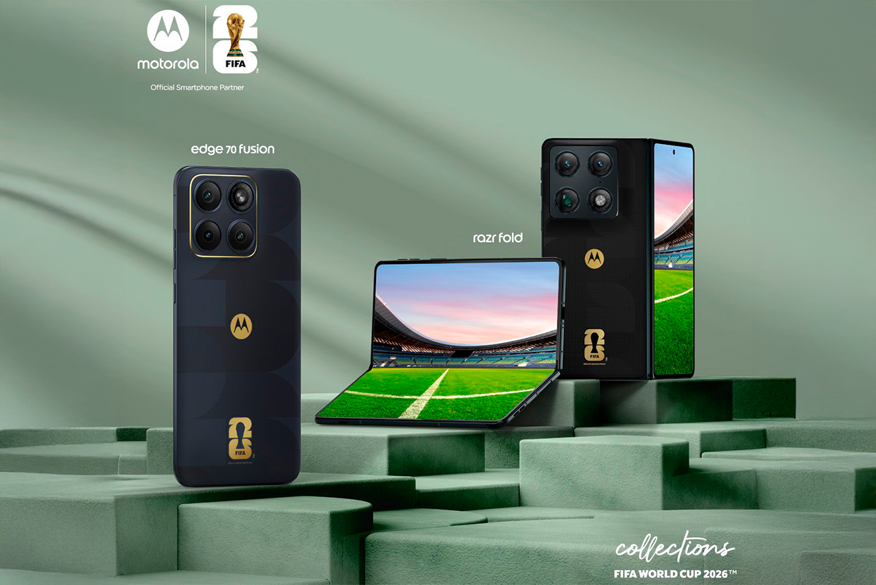 Motorola sale a la cancha con el lanzamiento global de la nueva FIFA World Cup 26 Collection 