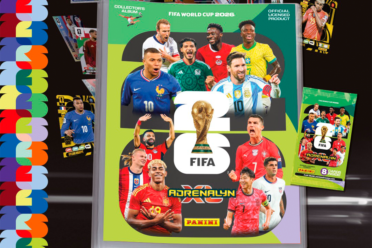 Llega a Uruguay la colección oficial Adrenalyn XL™ de la Copa Mundial de la FIFA 2026™ 