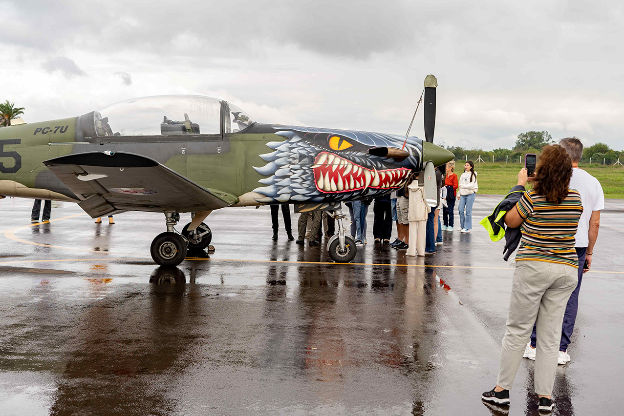 Aeropuerto de Paysandú celebró con éxito Jornada de Puertas Abiertas junto a Fuerza Aérea 