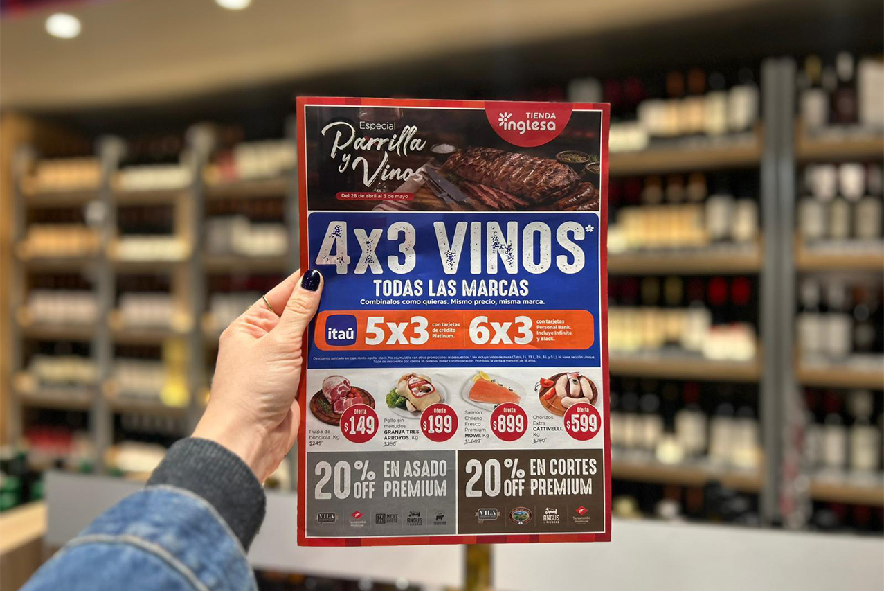 Tienda Inglesa presenta una nueva edición del especial Parrilla y Vinos 