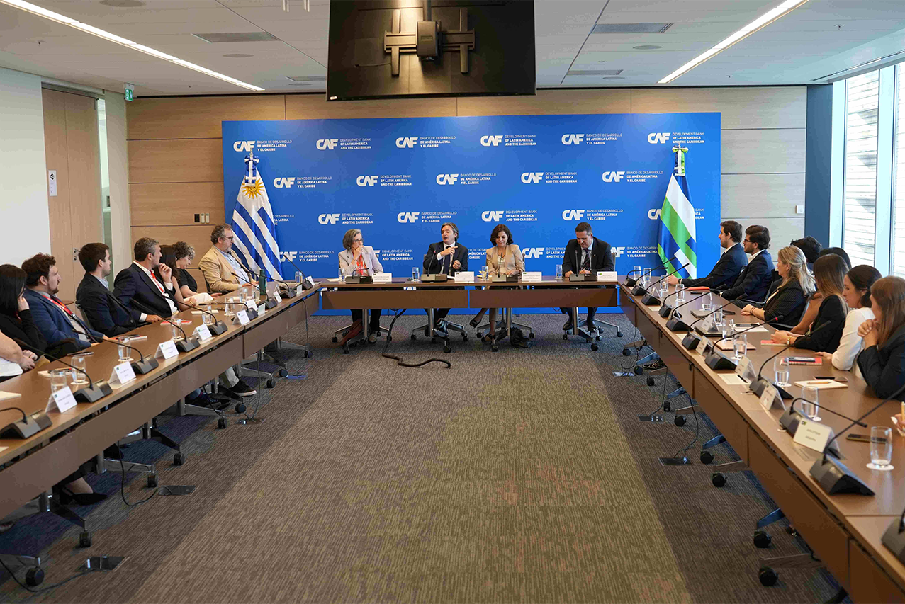 CAF y Fundación Carolina celebraron en Montevideo el tercer taller regional del Programa sobre Valores e Instituciones Democráticas para Líderes de América Latina 