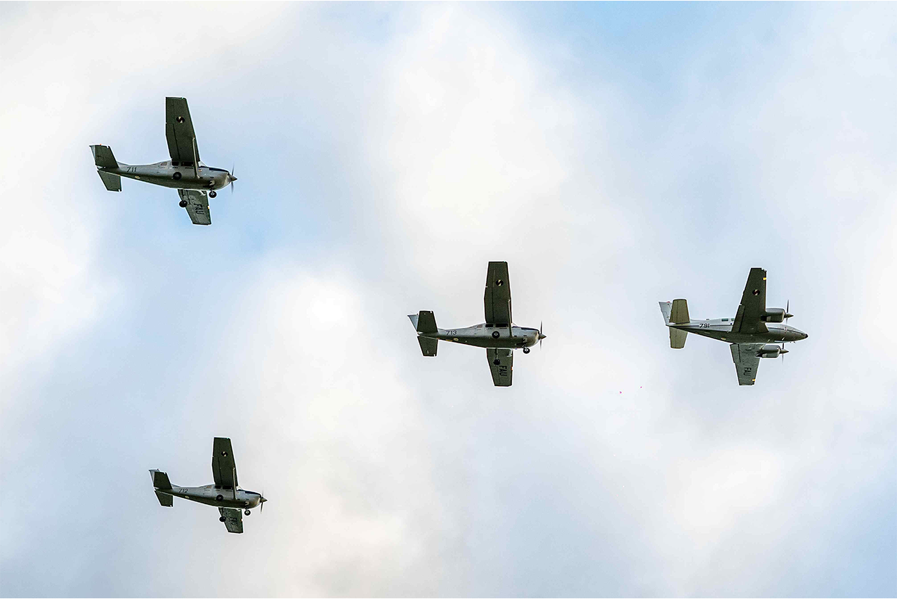 Aeropuerto de Paysandú celebró con éxito Jornada de Puertas Abiertas junto a Fuerza Aérea 
