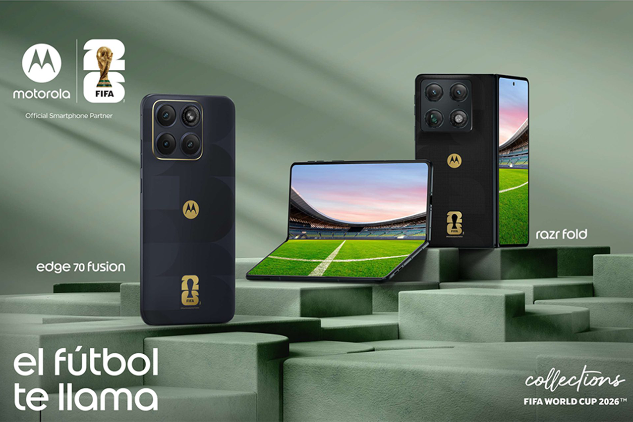 Motorola celebra la llegada a Uruguay de los razr fold y edge 70 fusion FIFA World Cup 26TM Collection con regalos imperdibles 