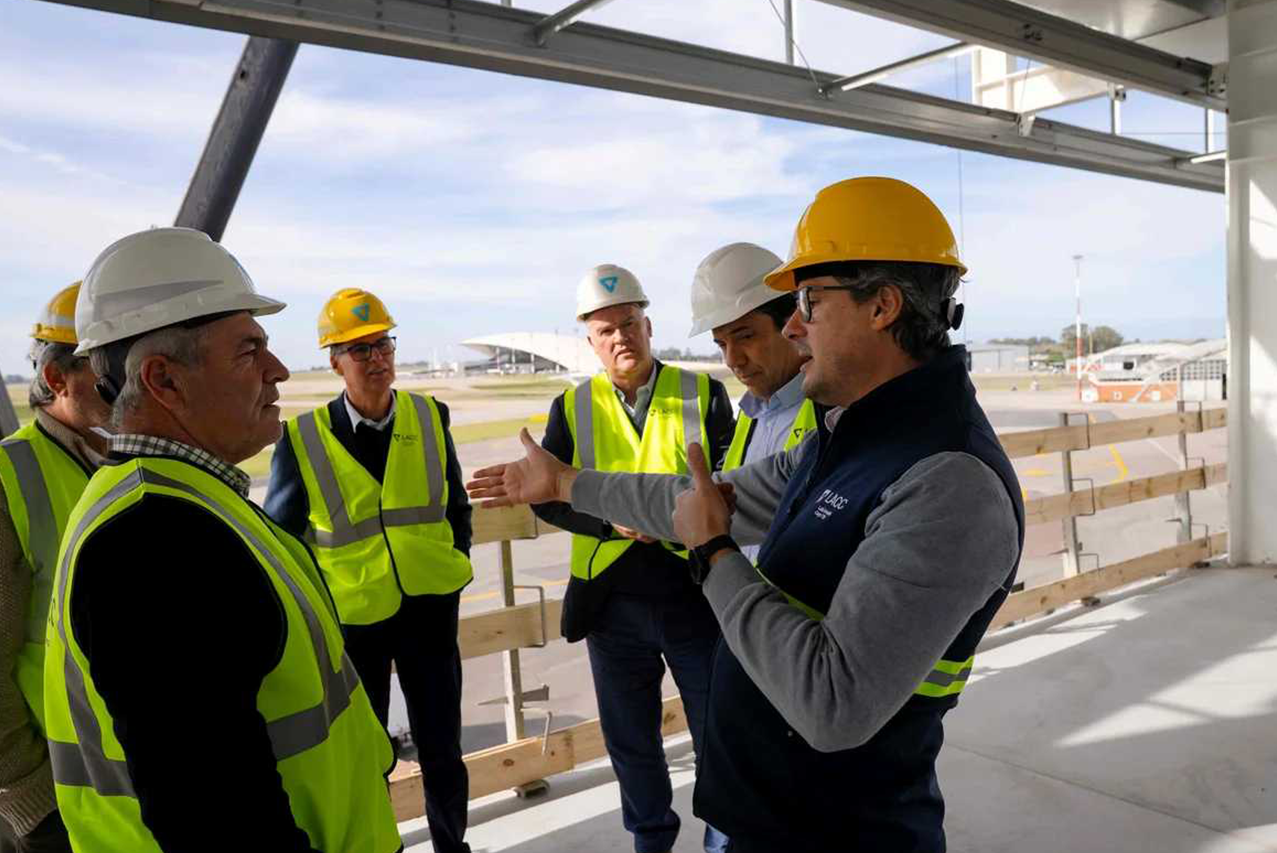 Comisión de Transporte de diputados visitó las obras de la nueva terminal logística de Latin America Cargo City 
