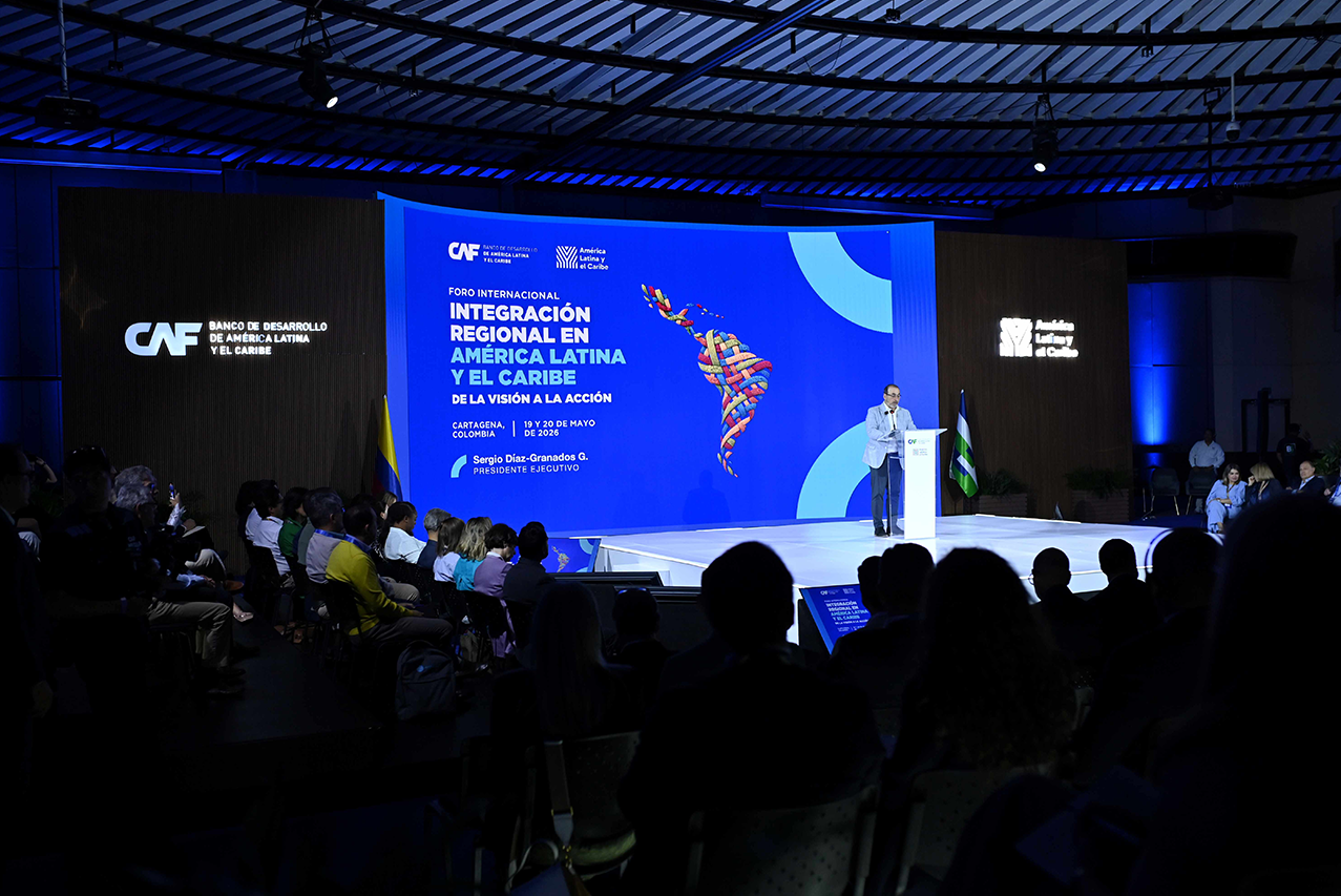 CAF invertirá USD 10.000 millones en los próximos cinco años para impulsar la integración de América Latina y el Caribe 