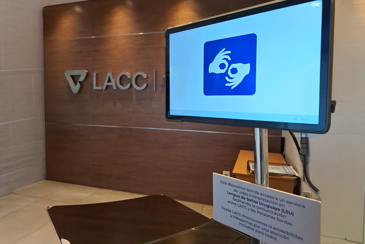 LACC incorpora servicio tecnológico de interpretación en Lengua de Señas 