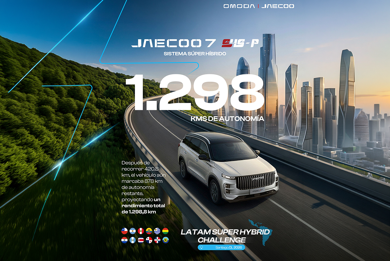 Uruguayos ganaron su categoría en prueba regional de SUVs híbridos Omoda-Jaecoo 