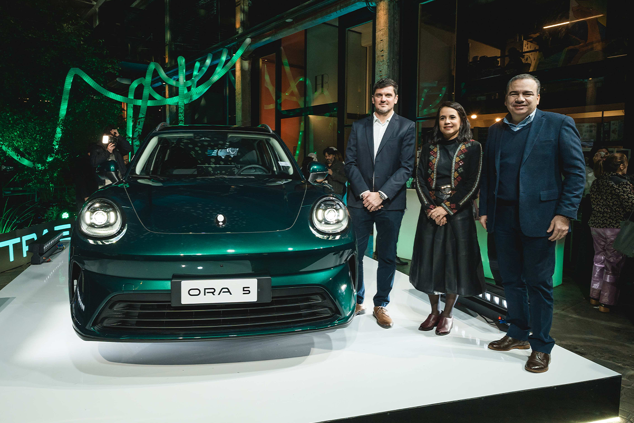 GWM presentó en Uruguay el ORA 5, la nueva SUV eléctrica familiar premiada por su diseño 