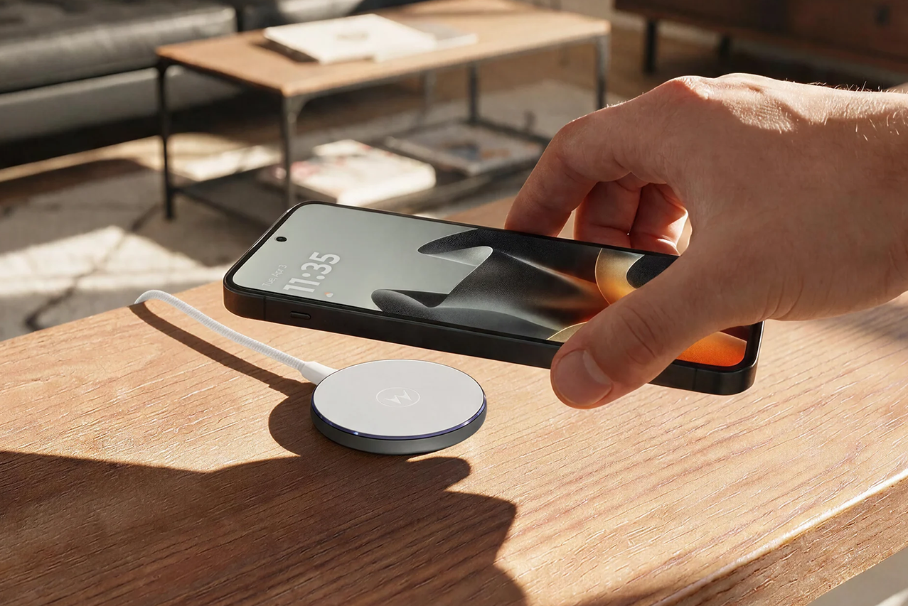 Motorola presenta el moto watch ultra y el moto snap wireless charger en IFA 2026 