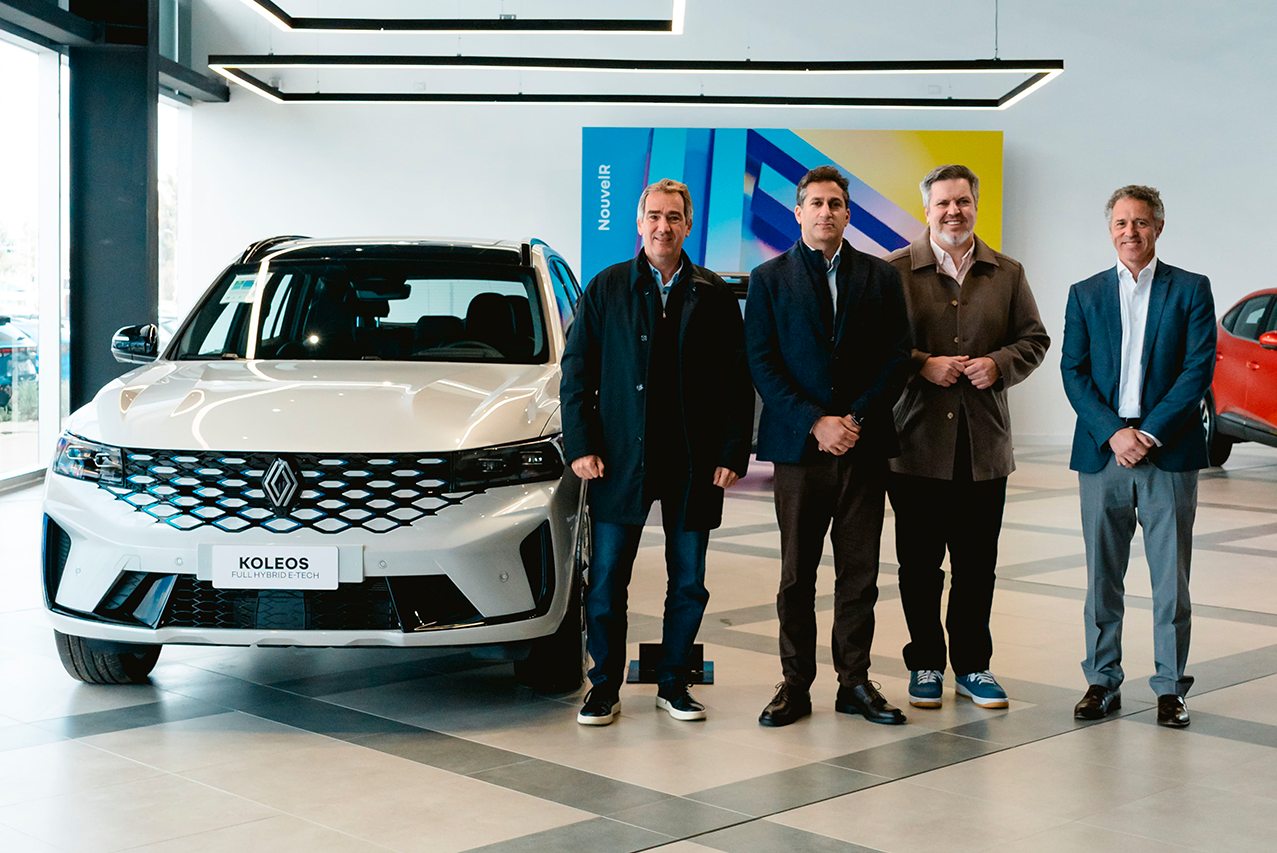Santa Rosa recibió al vicepresidente global de Importadores de Renault Group 