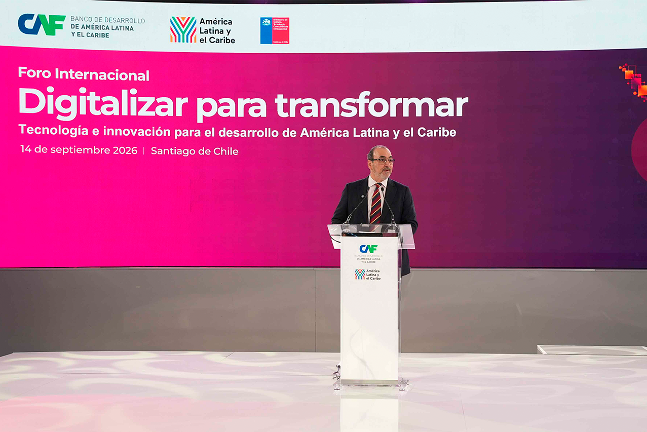 CAF convoca a América Latina y el Caribe a definir su papel en la transformación digital 