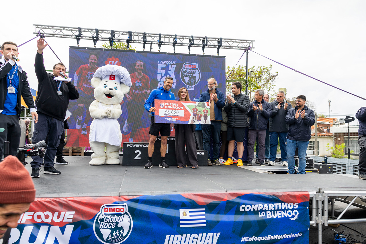 La 11° edición de la Enfoque Bimbo Global Race 5K RUN reunió a más de 4600 corredores 