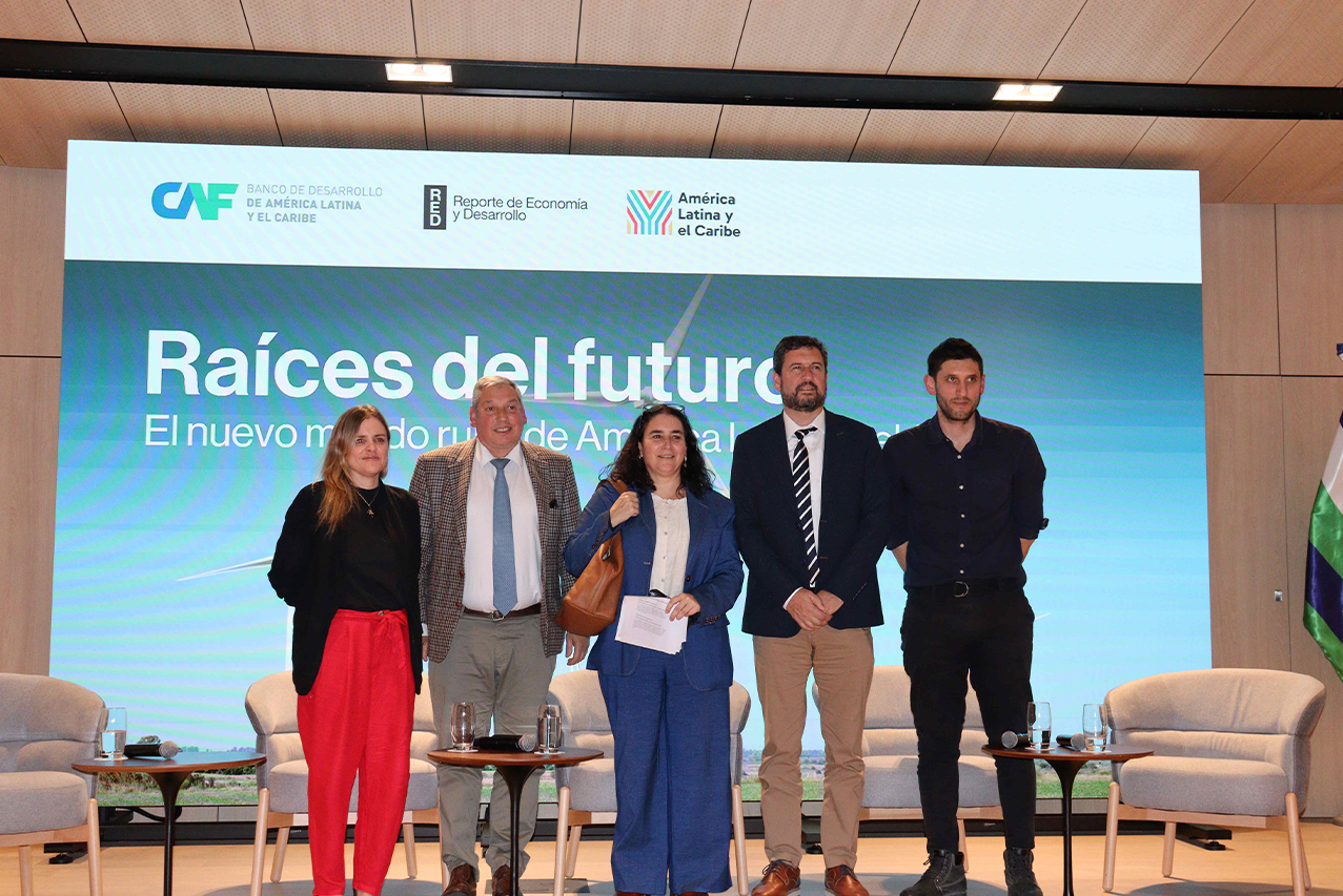 Raíces del futuro: CAF presentó en Uruguay su reporte sobre el nuevo mundo rural de América Latina y el Caribe 