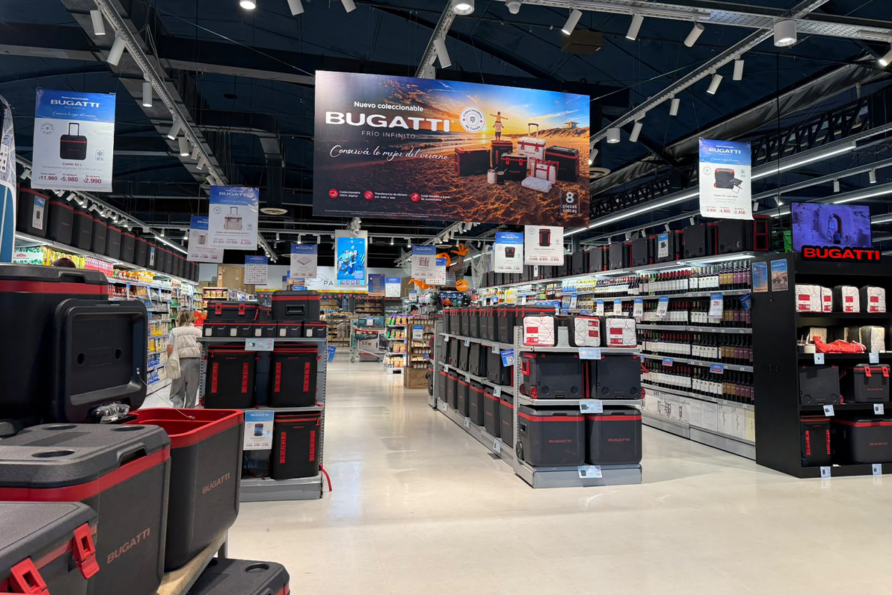 Llegó a Tienda Inglesa el nuevo coleccionable Bugatti Frío Infinito 